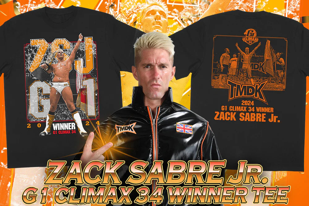 Zack Sabre Jr. - G1 Climax 34 Victory T-Shirt T-Shirt PW Catalog