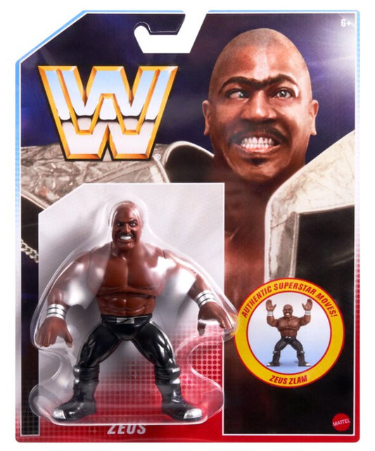 WWE Mattel Retro Wave 7 Zeus Action & Toy Figures PWcatalog