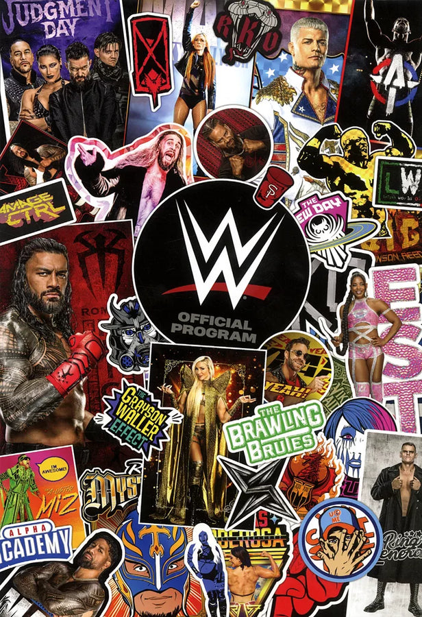WWE Official 2024 Program Magazine PWcatalog