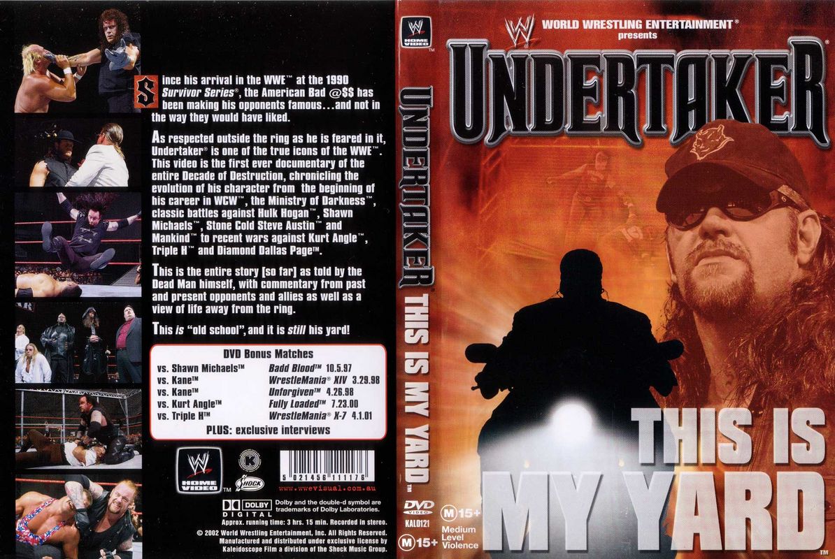 undertaker this is my yard wwe DVDs & Videos Pwcatalog