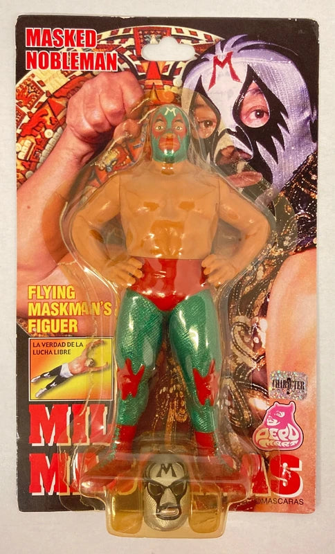 CharaPro Basic Mil Mascaras [With Green Tights] Action & Toy Figures PWcatalog
