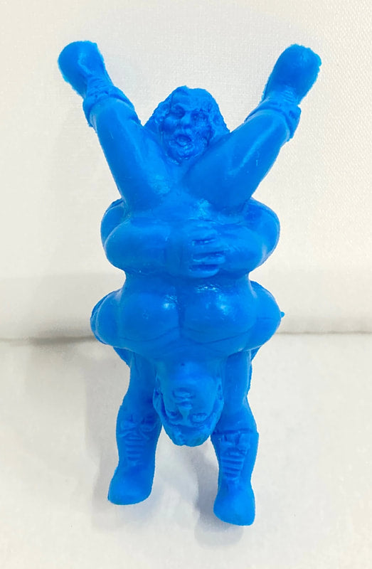 Bandai The Pro-Wrestling Fighting Spirit Keshi Special Moves: Bruiser Brody vs. TBD [Piledriver] Action & Toy Figures PWcatalog