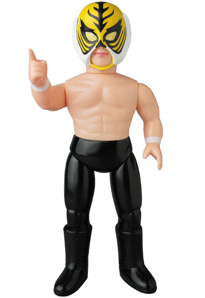 Medicom Toy Sofubi Fighting Series Super Tiger [With Black Tights & Yellow Mask] Action & Toy Figures PWcatalog