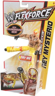 WWE Mattel Flex Force 3 Swing Kickin' Rey Mysterio