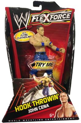 WWE Mattel Flex Force 2 Hook Throwin' John Cena [On Alternate Card] Action & Toy Figures PWcatalog