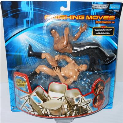 2001 WWF Jakks Pacific Finishing Moves Series 4 "The People's Elbow": The Rock & Stone Cold Steve Austin