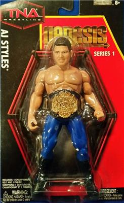 TNA/Impact Wrestling Jakks Pacific Genesis 1 AJ Styles [With TNA World Title]