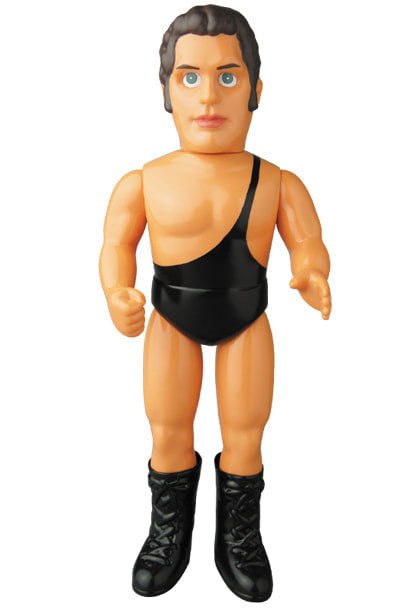 WWE Medicom Toy Sofubi Fighting Series Andre the Giant [With Black Singlet] Action & Toy Figures PWcatalog