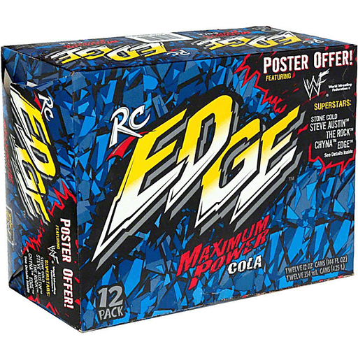 WWF RC Cola Edge Soda the Rock 1999 – PW Catalog