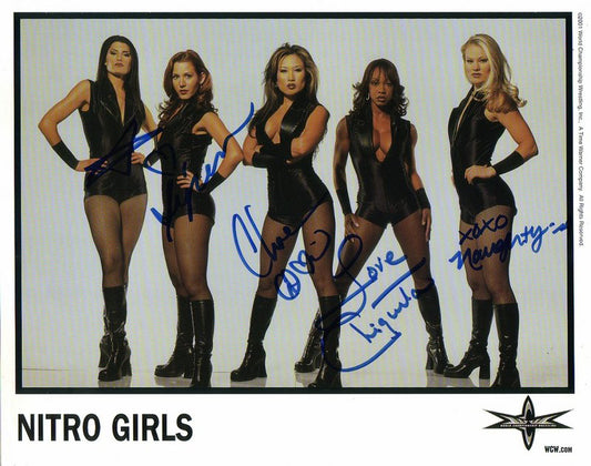 WCW Nitro Girls (signed) 