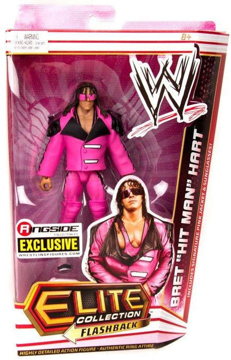 WWE Mattel Bret "Hit Man" Hart [Exclusive] Action & Toy Figures PWcatalog