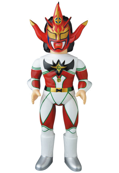 Medicom Toy Sofubi Fighting Series Jyushin Thunder Lyger [With Red Gear & Green Accents]