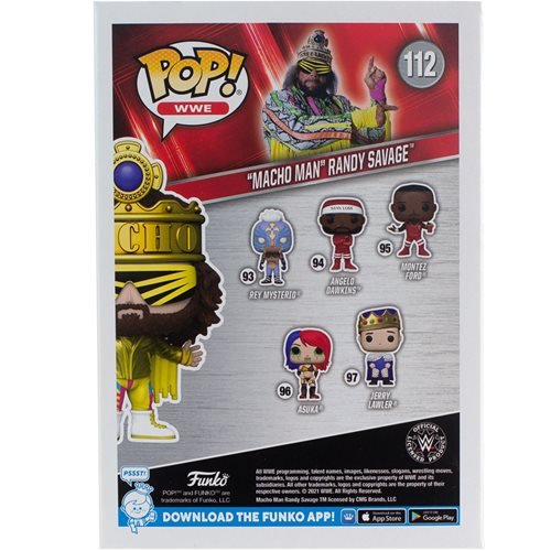 WWE Funko POP! Vinyls 112 "Macho Man" Randy Savage [Exclusive]