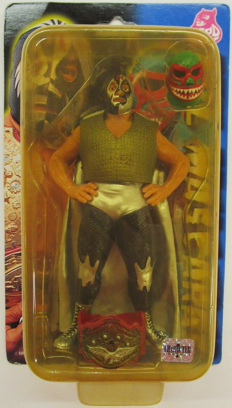 CharaPro Deluxe Mil Mascaras [With Black & Silver Mask] Action & Toy Figures PWcatalog