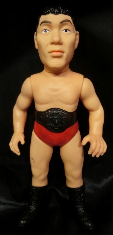 Japanese Pro Wrestling Alliance Bullmark Sofubi [Soft Vinyl] Giant Baba Action & Toy Figures PWcatalog