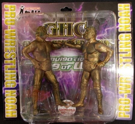 Pro-Wrestling NOAH Mogura House Multipack: Yoshihiro Takayama & Takao Omori [Gold Editions] Action & Toy Figures PWcatalog