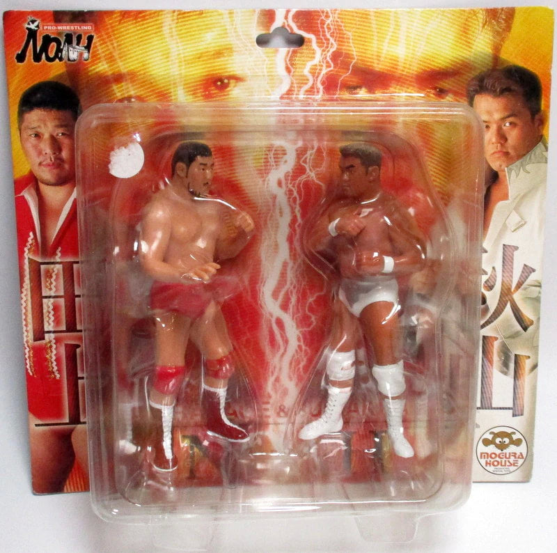 Pro-Wrestling NOAH Mogura House Multipack: Akira Taue [In Alternate Pose] & Jun Akiyama Action & Toy Figures PWcatalog