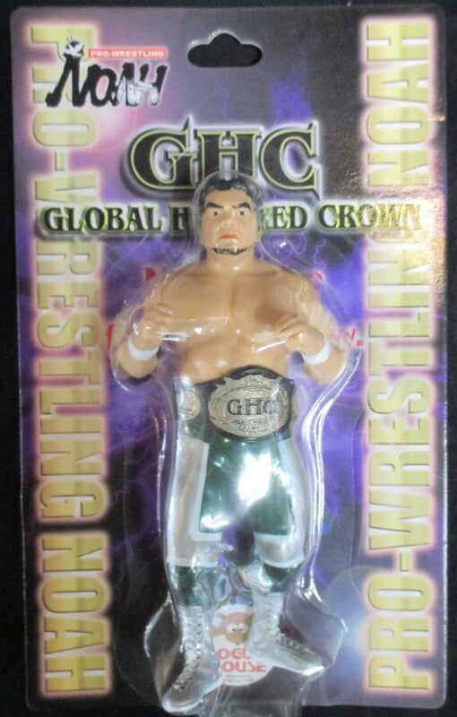 Pro-Wrestling NOAH Mogura House Standard Mitsuharu Misawa [With Green Tights & Championship on Alternate Card] Action & Toy Figures PWcatalog