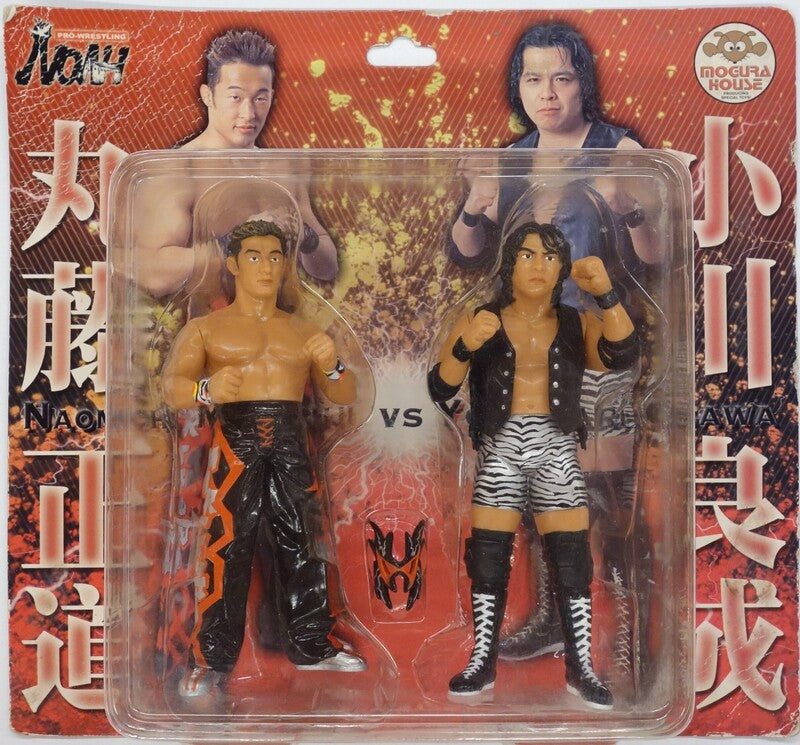 Pro-Wrestling NOAH Mogura House Multipack: Naomichi Marufuji [With Black Pants] & Yoshinari Ogawa [In Alternate Pose] Action & Toy Figures PWcatalog