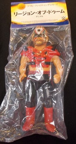 WWE Medicom Toy Sofubi Fighting Series Animal [With Red Gear]