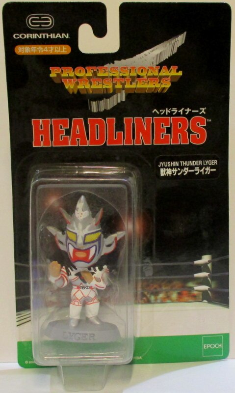 NJPW Epoch Professional Wrestlers Headliners Jyushin Thunder Lyger [In Silver Gear] Action & Toy Figures PWcatalog