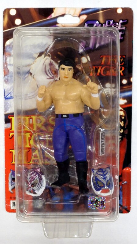 CharaPro Deluxe First Tiger Mask [With Blue Tights] Action & Toy Figures PWcatalog