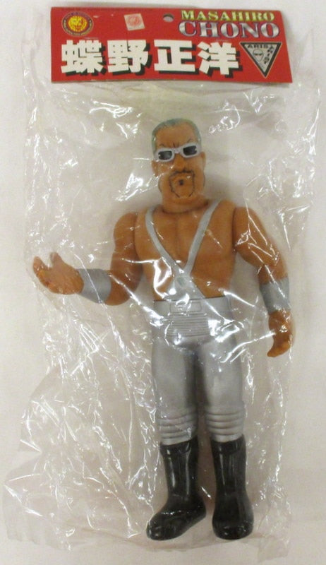 NJPW CharaPro Sofubi Masahiro Chono [With Silver Gear] Action & Toy Figures PWcatalog