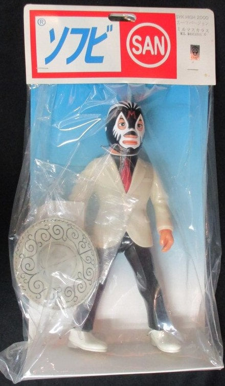 Marusan Soft Vinyl [Sofubi] Mil Mascaras [With Suit] Action & Toy Figures PWcatalog