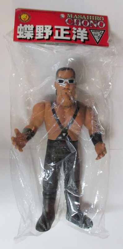 NJPW CharaPro Sofubi Masahiro Chono [With Black Gear]