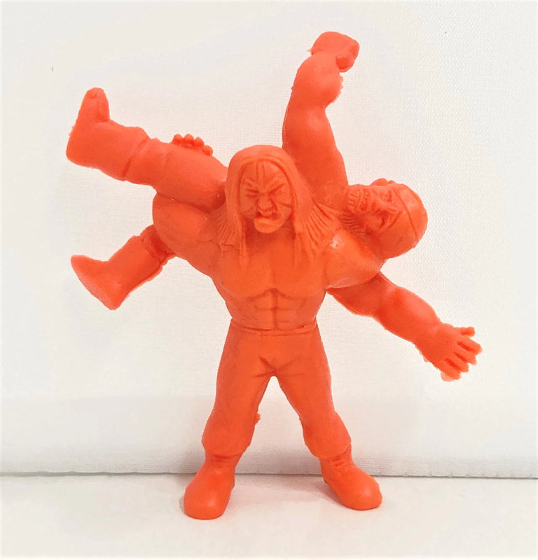 Bandai The Pro-Wrestling Fighting Spirit Keshi Special Moves: Great Kabuki vs. Tiger Jeet Singh [Backbreaker] Action & Toy Figures PWcatalog