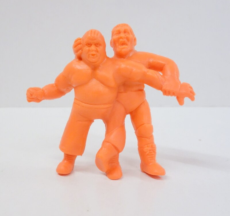 Bandai The Pro-Wrestling Fighting Spirit Keshi Special Moves: Abdullah the Butcher vs. Giant Baba [Leg Sweep] Action & Toy Figures PWcatalog