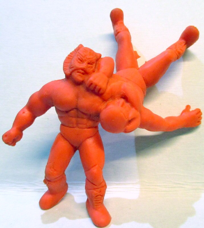 Bandai The Pro-Wrestling Fighting Spirit Keshi Special Moves: Tiger Mask vs. Dynamite Kid [Neck Breaker] Action & Toy Figures PWcatalog