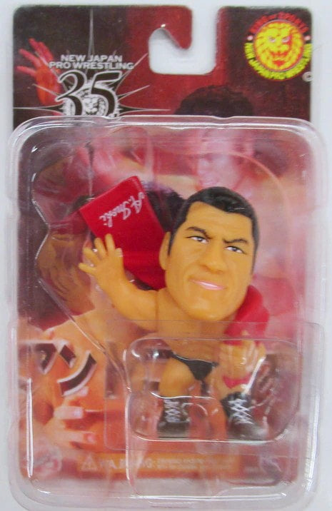 NJPW HAO Collection Ringside Minis Antonio Inoki [With Red Towel] Action & Toy Figures PWcatalog