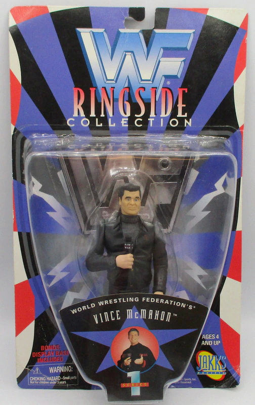 1997 WWF Jakks Pacific Ringside Collection Series 1 Vince McMahon Action & Toy Figures PWcatalog