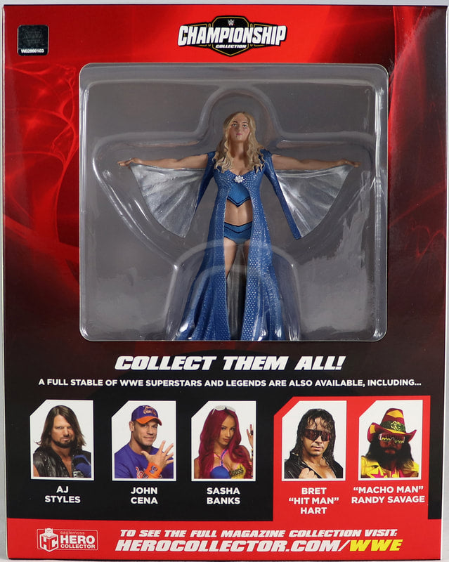 WWE Eaglemoss Hero Collector Championship Collection 3 Charlotte Flair