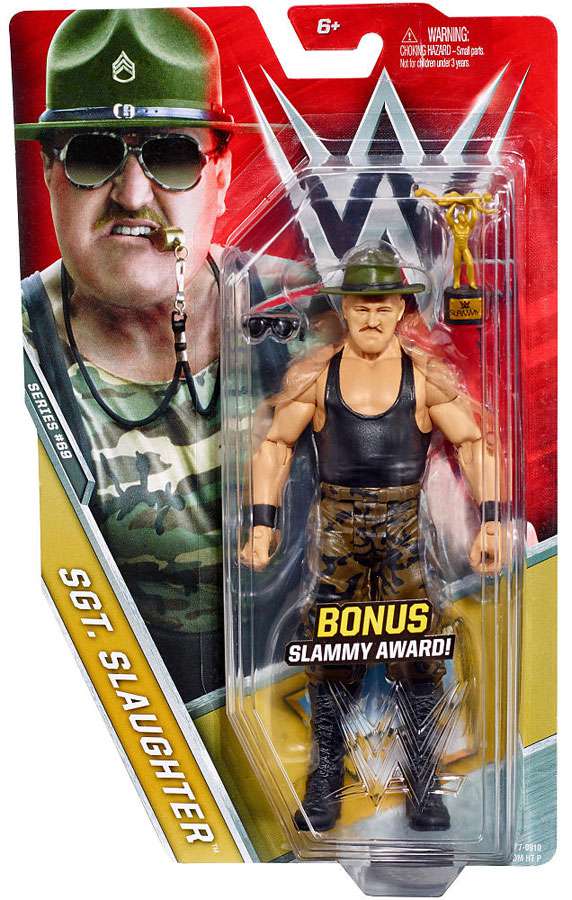 WWE Mattel Basic Series 69 Sgt. Slaughter [Chase]