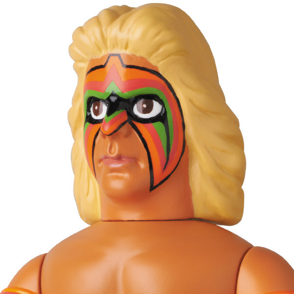 WWE Medicom Toy Sofubi Fighting Series Ultimate Warrior [With Green Trunks]