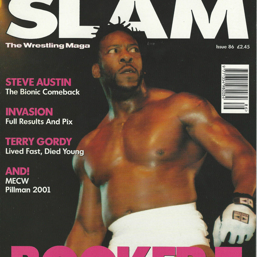 Power Slam Volume 086 September 2001 Magazine PWcatalog
