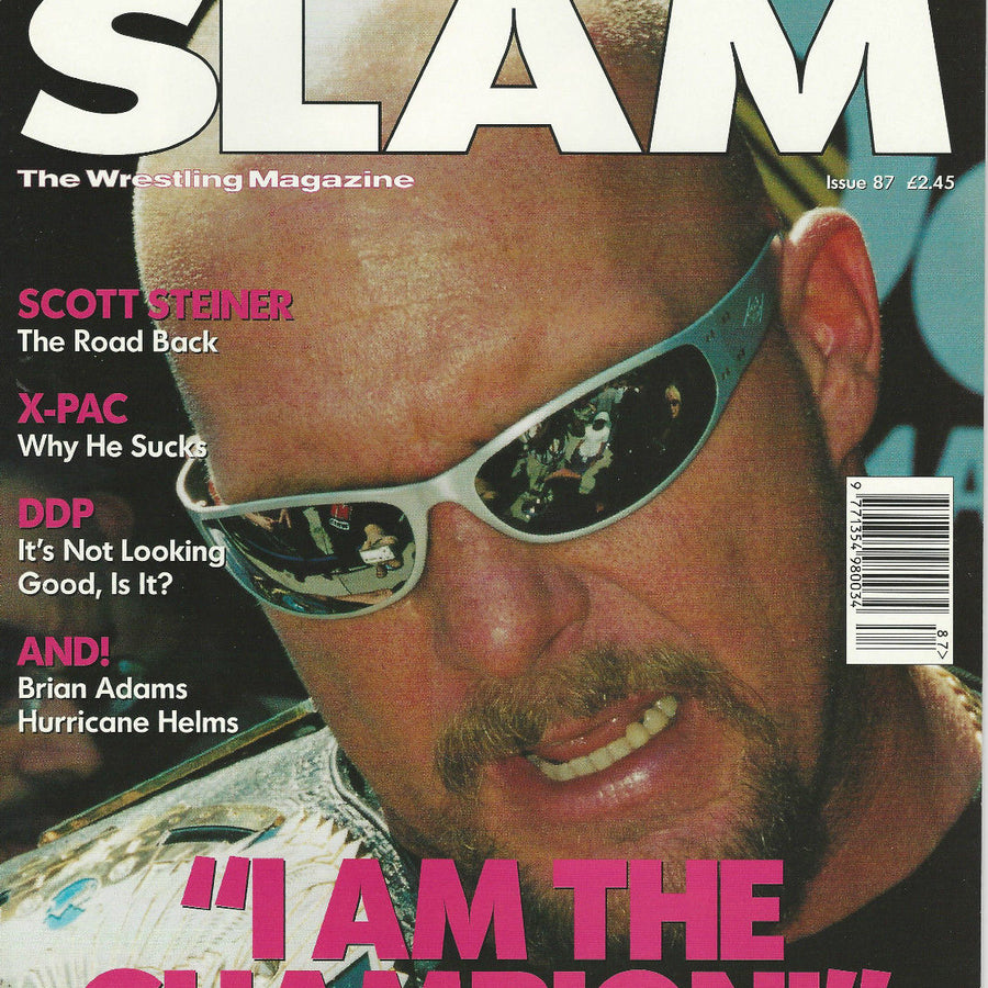 Power Slam Volume 087 October 2001 Magazine PWcatalog