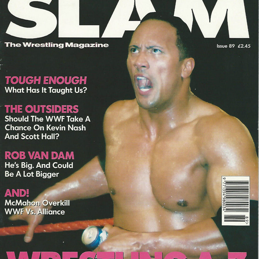 Power Slam Volume 089 December 2001 Magazine PWcatalog