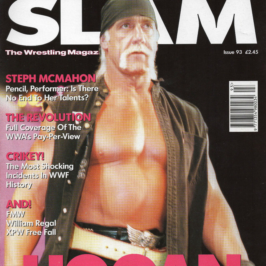 Power Slam Volume 093 April 2002 Magazine PWcatalog
