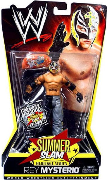 WWE Mattel SummerSlam Heritage 1 Rey Mysterio [Chase] Action & Toy Figures PWcatalog
