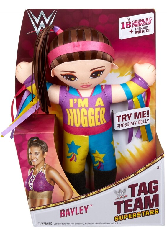 WWE Mattel Superstar Fashions Tag Team Superstars Bayley Action & Toy Figures PWcatalog