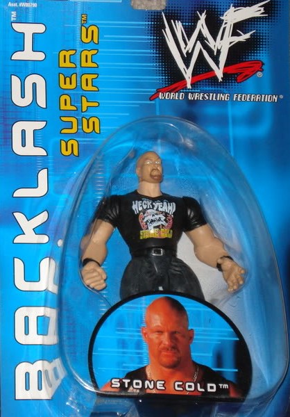 2001 WWF Jakks Pacific Backlash Series 3 Stone Cold [Exclusive] Action & Toy Figures PWcatalog