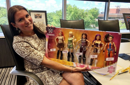 WWE Mattel Superstar Fashions Unreleased/Prototype WWE Superstars 5-Pack: Becky Lynch, Charlotte Flair, Stephanie McMahon, Sasha Banks & Bayley [Unreleased]