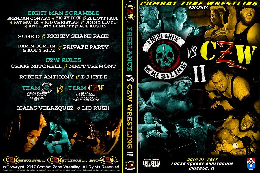 czw freelance vs czw wrestling ii DVDs & Videos Pwcatalog