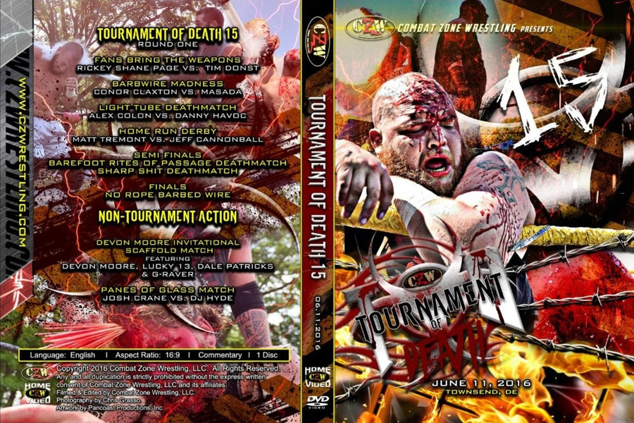 czw tournament of death 15 DVDs & Videos Pwcatalog