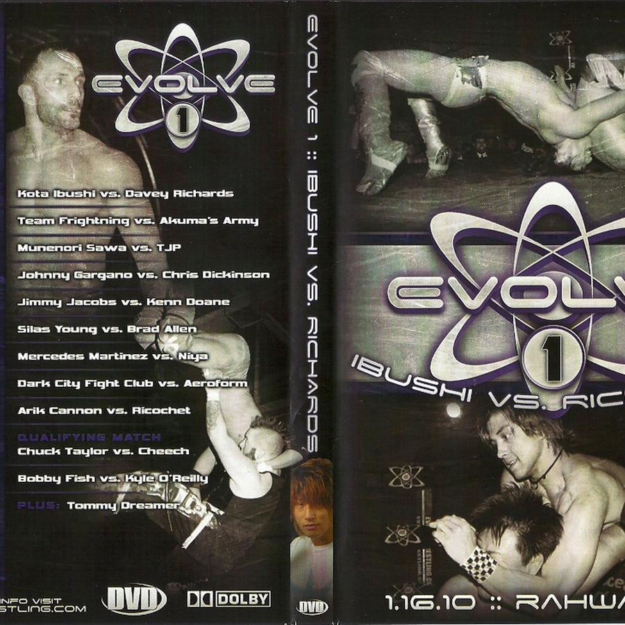 evolve 1 ibushi vs richards DVDs & Videos Pwcatalog