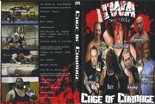 iwa deep south cage of carnage DVDs & Videos Pwcatalog
