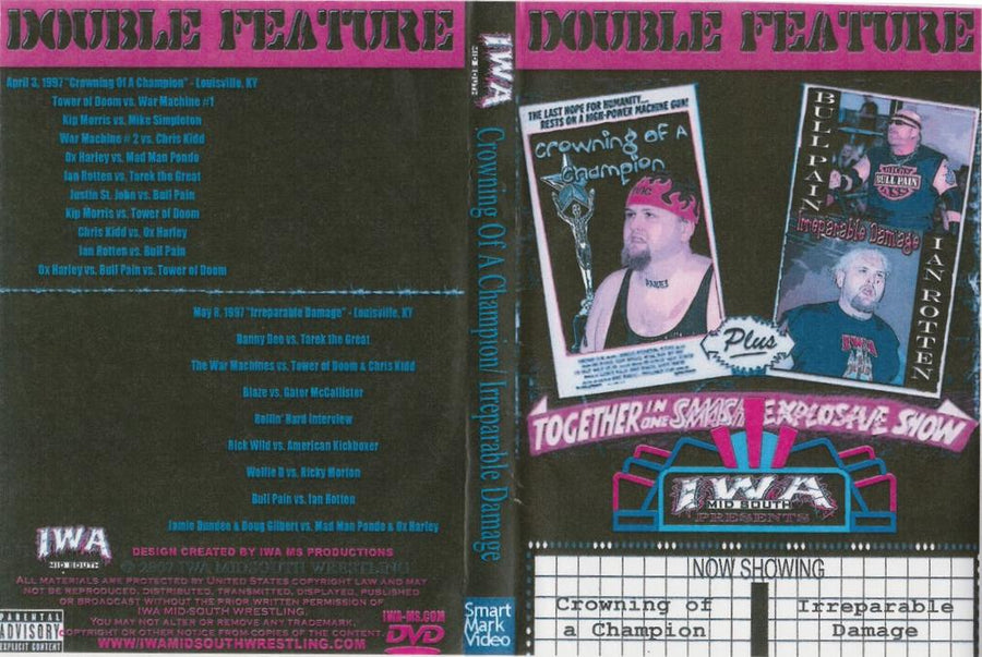 iwa mid south crowning of a champion irreparable damage DVDs & Videos Pwcatalog